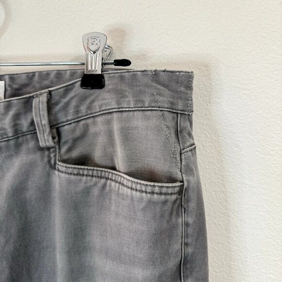 Calvin Klein Pants Jeans Mens Size 33 x 30 Gray Distressed Straight Ankle - Picture 4 of 13